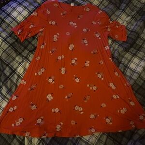 Old Navy floral a-line dress